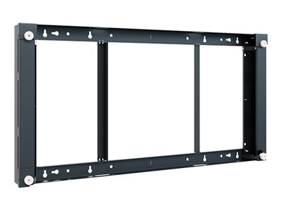 4250058558657 - HAGOR - Befestigungskit (Wandmontage) - fÃ¼r LCD-Display - Kunststoff Glas - Schwarz RAL 9005 - BildschirmgrÃ¶Ãe 1397 cm (55)