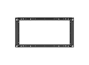 4250058558671 - HAGOR - Montagekomponente (Wandmontage) - für Flachbildschirm - Kunststoff - Schwarz RAL 9005 - Bildschirmgröße 1245 cm (49)