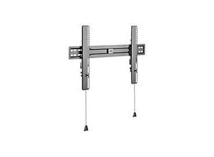 4250058584052 - HAGOR BL Superslim Tilt 600 - Befestigungskit (Wandmontage) - für Flachbildschirm - verriegelbar - Schwarz - Bildschirmgröße 140-191 cm (55-75)