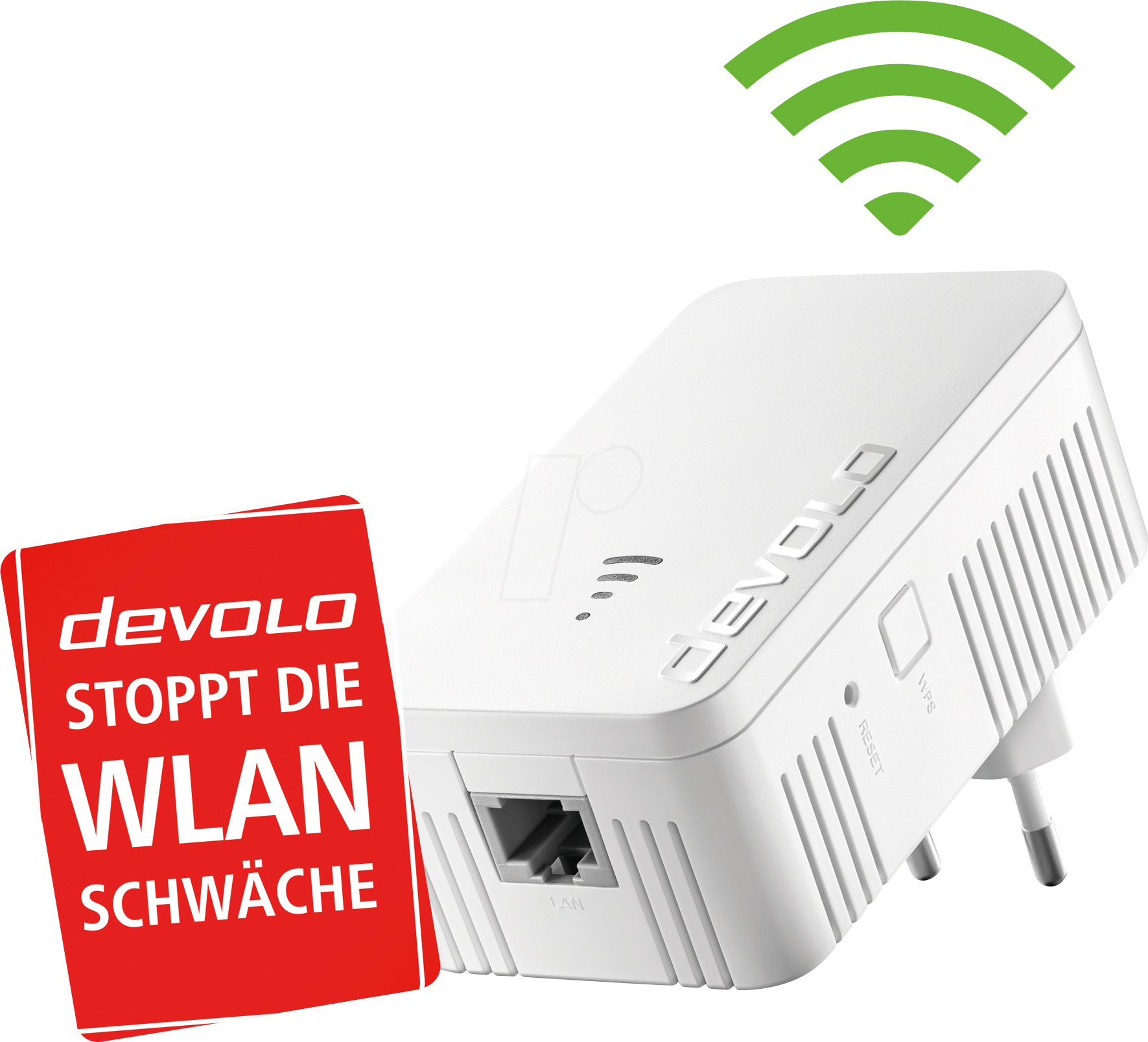 4250059688674 - WiFi 5 Repeater 1200 (Dual wlan Verstärker1200 Mbit sLAN-Port Access) (8867) - Devolo