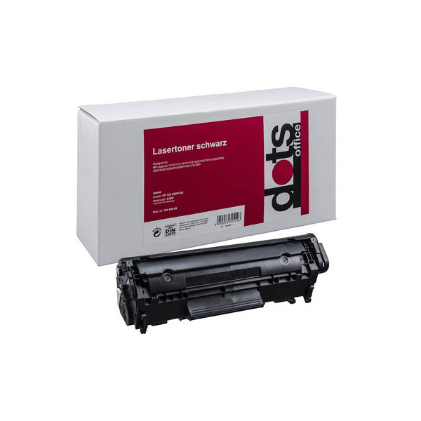 4250073725126 - Toner 11145000-DOTS kompatibel zu HP 12X schwarz 4250073725126 Dots