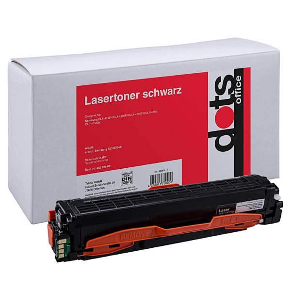 4250073731189 - Toner 35110000-DOTS kompatibel zu Samsung CLT-K504S schwarz