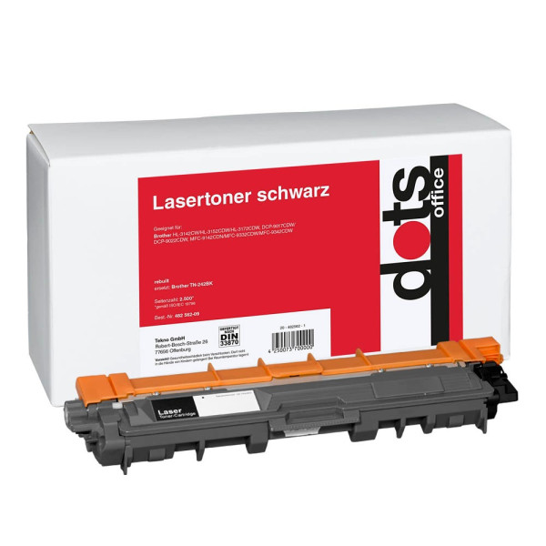 4250073731240 - Toner 12480000-DOTS kompatibel zu brother TN-242BK schwarz 4250073731240 Dots