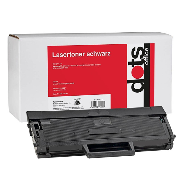 4250073731288 - Toner 35050000-DOTS kompatibel zu Samsung MLT-D101S schwarz 4250073731288 Dots