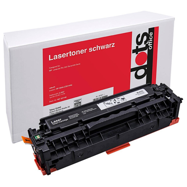 4250073731776 - Toner 12330000-DOTS kompatibel zu HP 305A schwarz 4250073731776 Dots