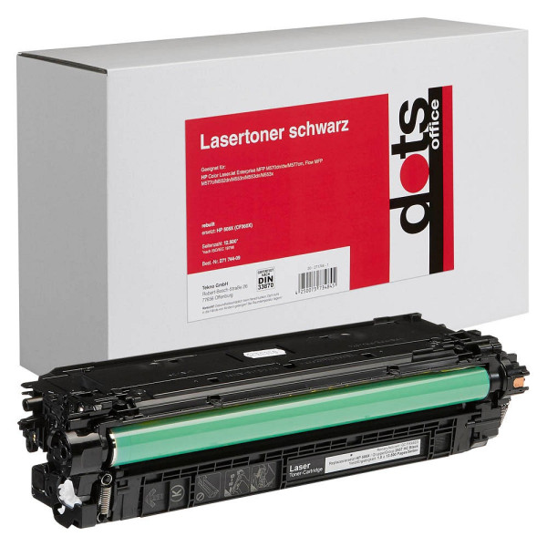 4250073734845 - Toner 25373000-DOTS kompatibel zu HP 508X schwarz 4250073734845 Dots