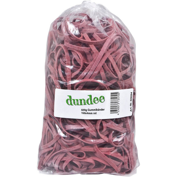 4250073735705 - Gummibänder rot 04 cm Ø 150 cm 5000 g