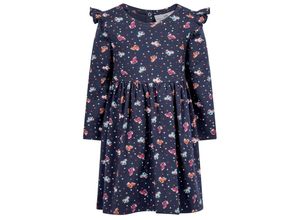 4250076077208 - - Langarmkleid UNICORNS AOP in navy Gr116