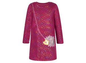 4250076077291 - - Langarmkleid GLIMMER in berry Gr98