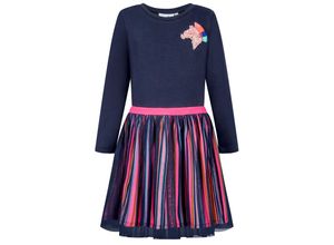 4250076081151 - - Langarmkleid PARTY in navy Gr110