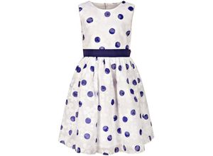 4250076095813 - - Kleid DOTS & FLOWERS ärmellos in navy Gr104