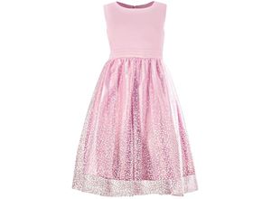 4250076096889 - - Kleid GLITTER DOTS ärmellos in dusty rose Gr110