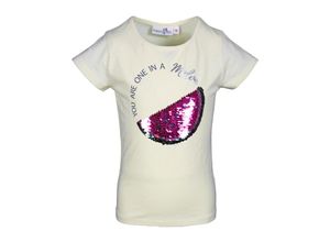 4250076111476 - - T-Shirt MELONE mit Pailletten in vanilla Gr104