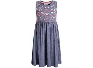 4250076114149 - - Kleid BLUMENSTICK ärmellos in jeans blue Gr98