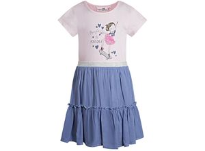 4250076118123 - - Kurzarm-Kleid SKATER GIRL in rose Gr110