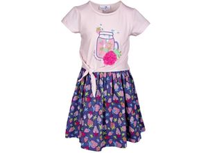 4250076118277 - - Kurzarm-Kleid STRAWBERRY DRINK in rose Gr128