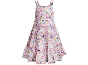 4250076122458 - - Träger-Kleid FLOWER PARADISE in flieder Gr128