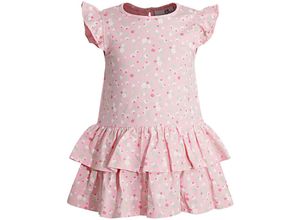 4250076125817 - - Kurzarmkleid FLOWERS AOP in candy pink Gr92