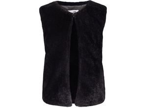 4250076914022 - - Fellweste TRES CHIC lang in black Gr158