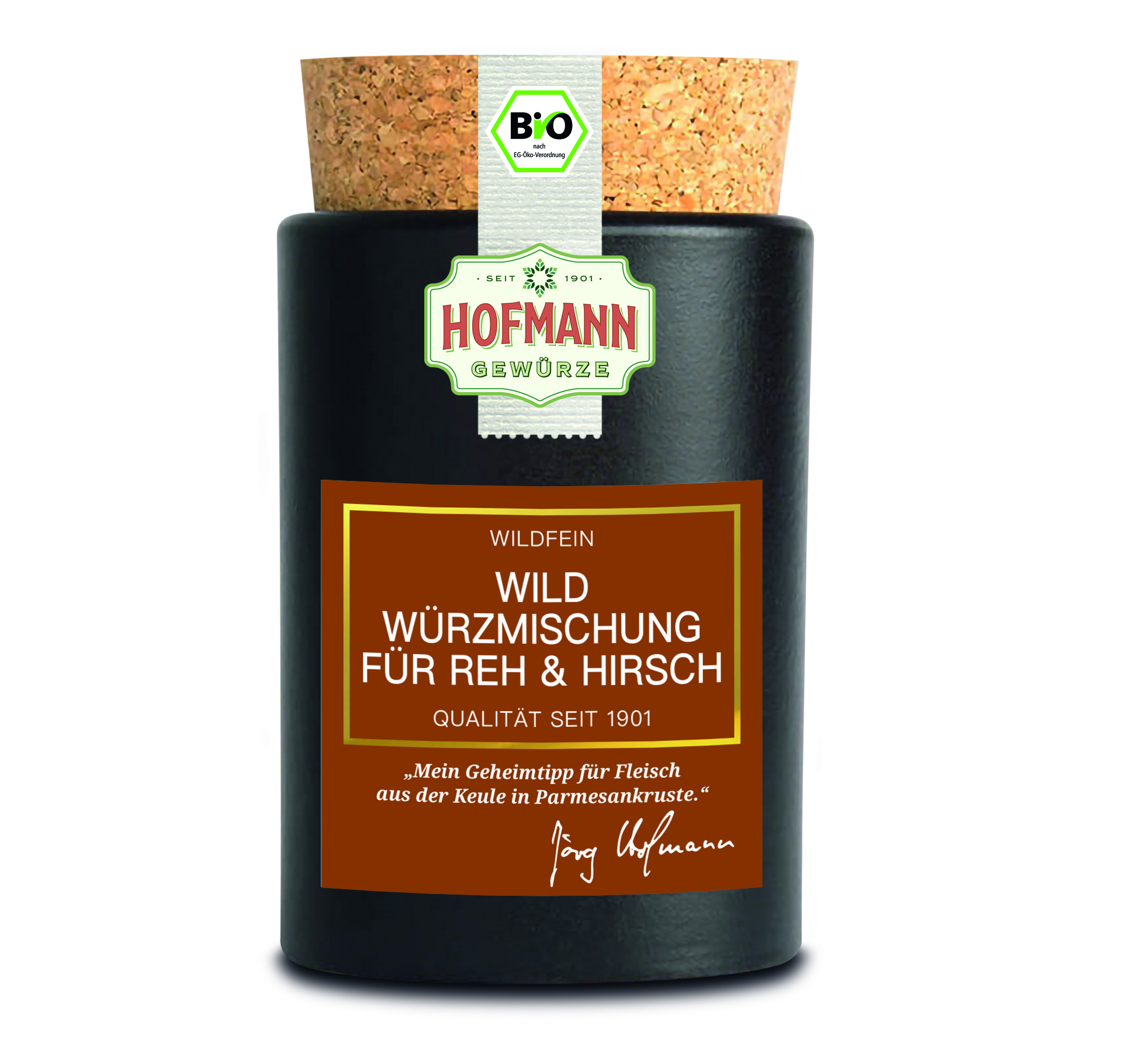 4250077900611 - Hofmann Gewürze BIO Wild Würzmischung für Reh & Hirsch 45g