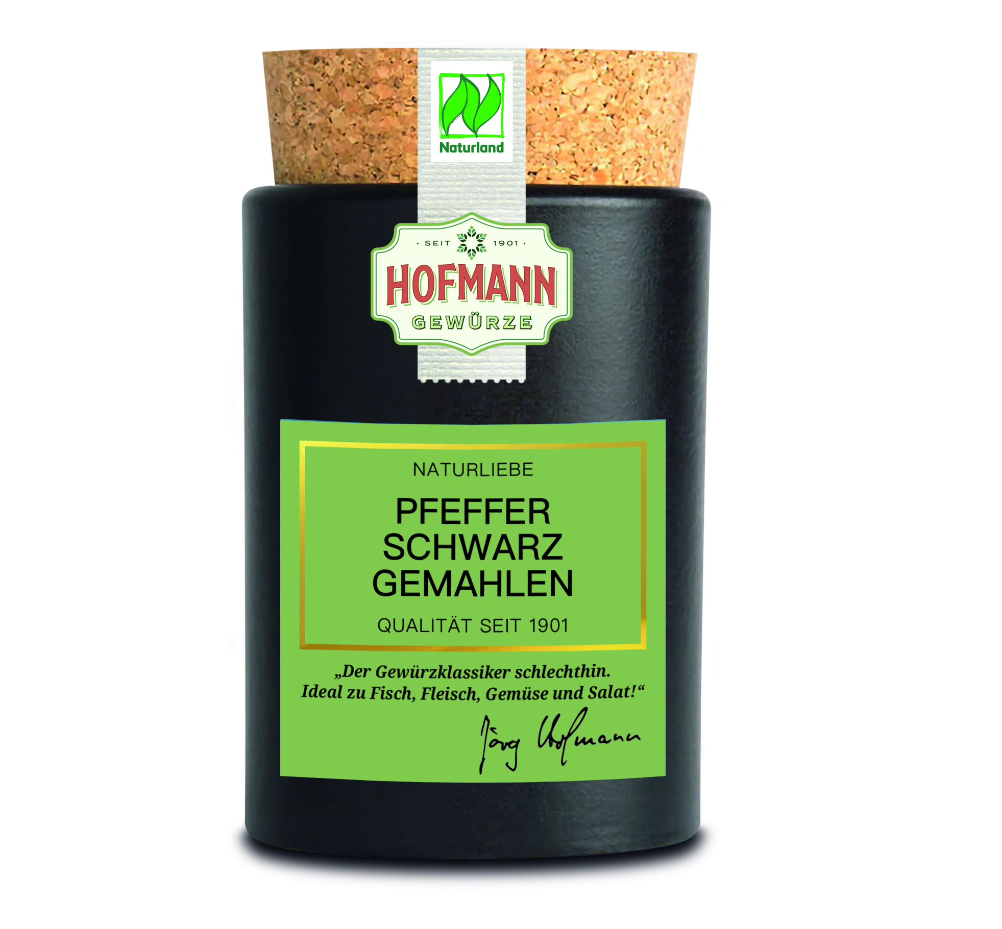 4250077901939 - Hofmann Gewürze BIO Naturland Pfeffer schwarz gemahlen 50g