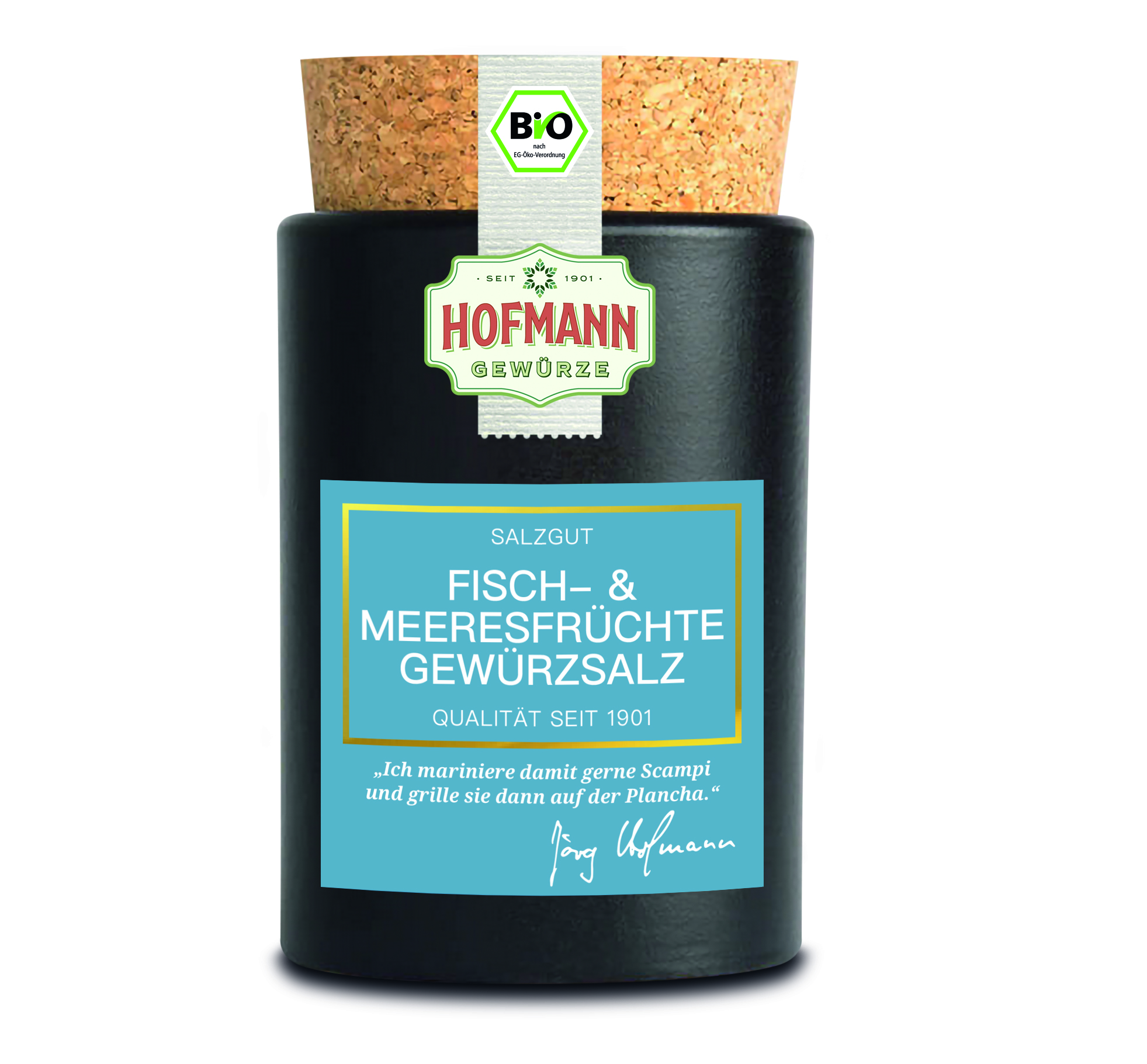 4250077902295 - Hofmann Gewürze BIO Fisch  & Meeresfrüchte Gewürzsalz 80g