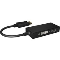 4250078165644 - ICY BOX DisplayPort Adapter [1x DisplayPort Stecker - 1x DVI VGA-Buchse HDMI-Buchse] IB-AC1031