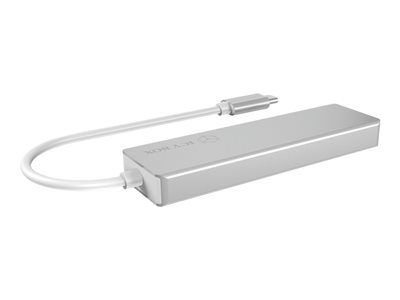 4250078166900 - ICY BOX IB-HUB1413-CR 3 Port Hub mit USB 30 Type-C® Anschluss und Multi-LUN Kartenleser