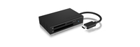 4250078167051 - ICY BOX IB-CR401-C3 Type-C® USB 30 Kartenleser (CF SD 40 micro SD 40) UHS-II mit Externer Speicherkartenleser   Hub USB-C® Anthrazit