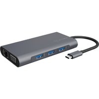 4250078168966 - IB-DK4040-CPD Dockingstation IcyBox USB-C   -> USB30 HDMI VGA LAN SD mSD  IB-DK4040-CPD 4250078168966