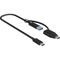 4250078171720 - USB-Kabel usb 32 Gen2 (usb 31 Gen2) usb-c® Stecker usb-a Stecker 035 m Schwarz 60836 - Icy Box