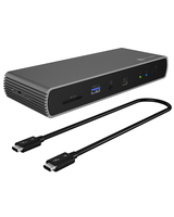 4250078172710 - ICY BOX IB-DK8801-TB4 - Dockingstation - USB-C   Thunderbolt 4 - HDMI DP - GigE - 135 Watt (IB-DK8801-TB4)