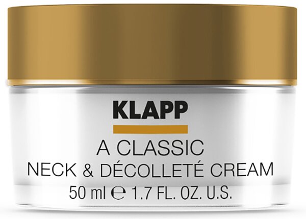 4250094900243 - KLAPP Skin Care Science Klapp A Classic Neck & Décolleté Cream 50 ml