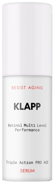 4250094960469 - KLAPP Resist Aging Retinol Triple Action Pro Age Serum 30 ml