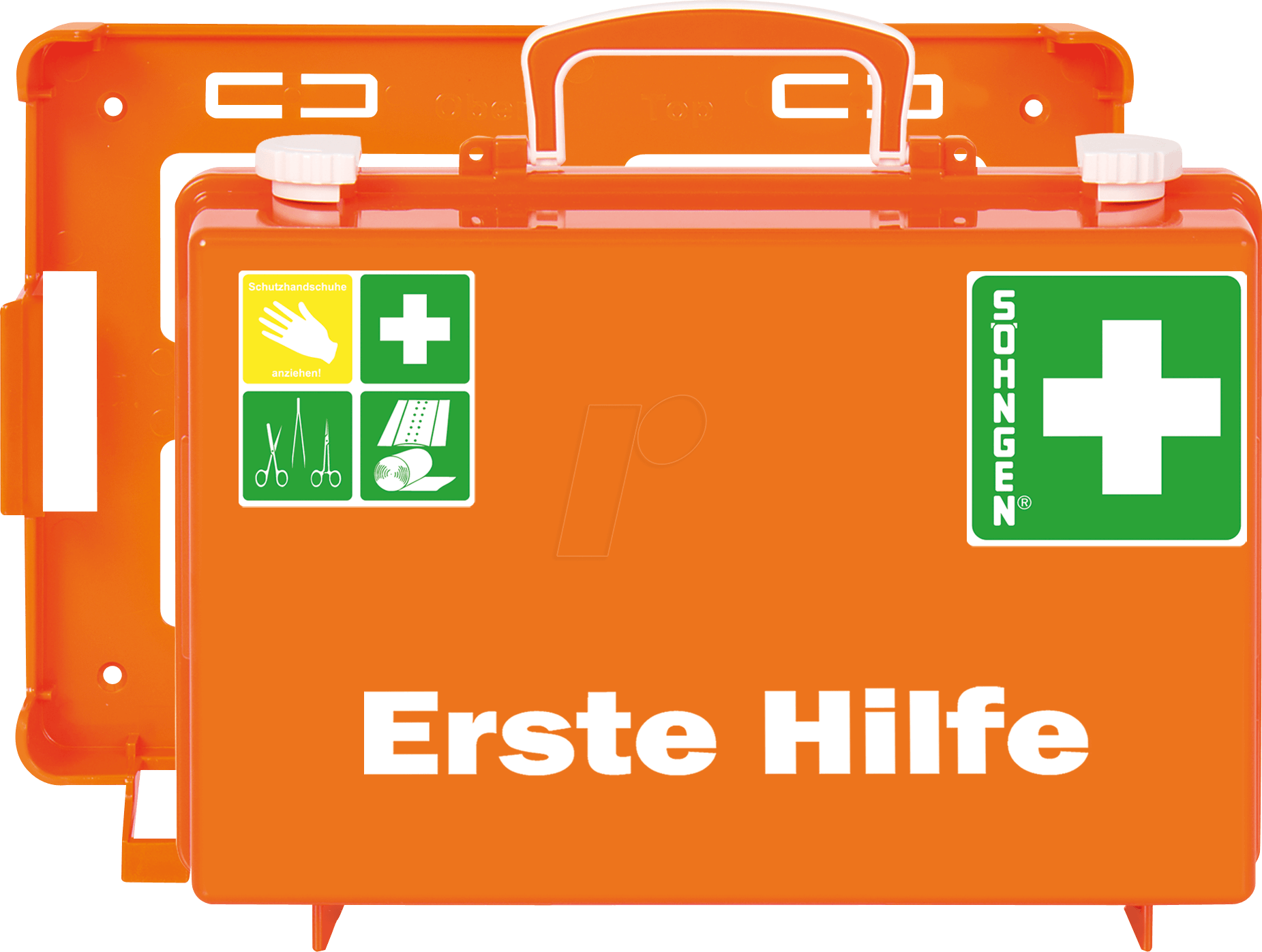 4250108800255 - Erste-Hilfe-Koffer SN-CD Mit Füllung Standard DIN 13157 Maße ca 31 x 21 x 13 cm
