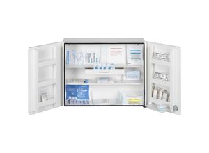 4250108800903 - SÖHNGEN Verbandschrank nach DIN 13169 doppeltürig weiß HxBxT 462 x 604 x 170 mm mit Füllung 4250108800903 - SÖHNGEN Verbandschrank nach DIN 13169 doppeltürig weiß HxBxT 462 x 604 x 170 mm mit Füllung
