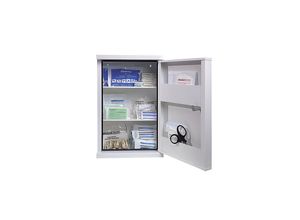 4250108801146 - SÖHNGEN Verbandschrank nach DIN 13169 eintürig weiß HxBxT 560 x 360 x 200 mm mit Füllung 4250108801146 - SÖHNGEN Verbandschrank nach DIN 13169 eintürig weiß HxBxT 560 x 360 x 200 mm mit Füllung