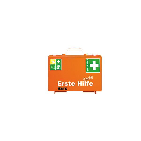 4250108804390 - Erste Hilfe Koffer DIREKT Büro 0370045 DIN 13157 orange  4250108804390 Söhngen