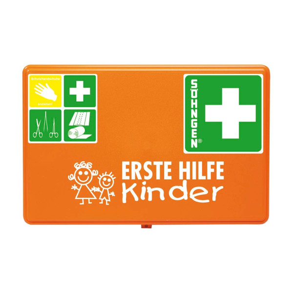 4250108806158 - Erste-Hilfe-Kasten KIELKindergarten ohne DIN orange 4250108806158 SÖHNGEN