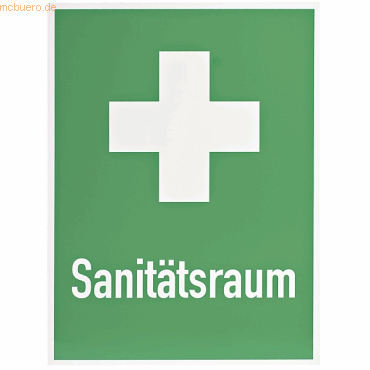 4250108807346 - Rettungszeichen Sanitätsraum+Kreuz