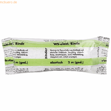 4250108809869 - Mullbinde WS-elast Kinder 2mx8cm 4250108809869 - Mullbinde WS-elast Kinder 2mx8cm