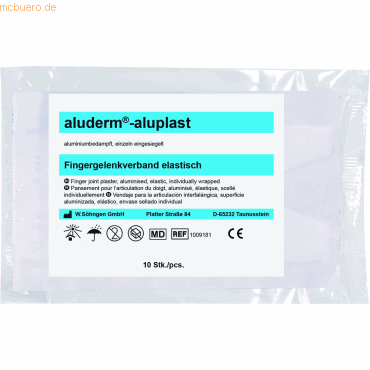4250108809944 - Wundpflaster Fingergelenkverband aluderm-aluplast elastisch VE 4250108809944 - Wundpflaster Fingergelenkverband aluderm-aluplast elastisch VE