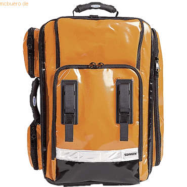 4250108811282 - NumberOne Notfallrucksack orange gefüllt Modul A+B+C