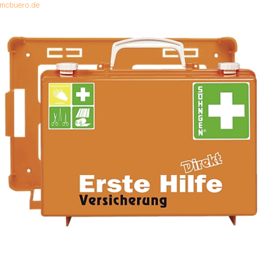 4250108811978 - Erste-Hilfe-Koffer Direkt Versicherung orange