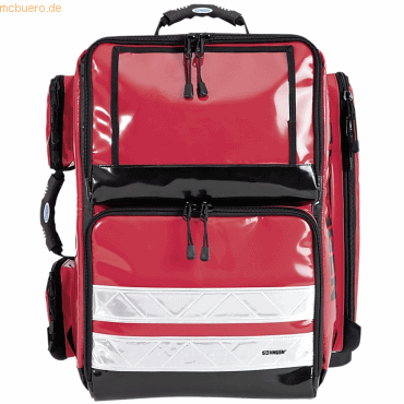 4250108812951 - Notfallrucksack Profil rot gefüllt Modul A+C