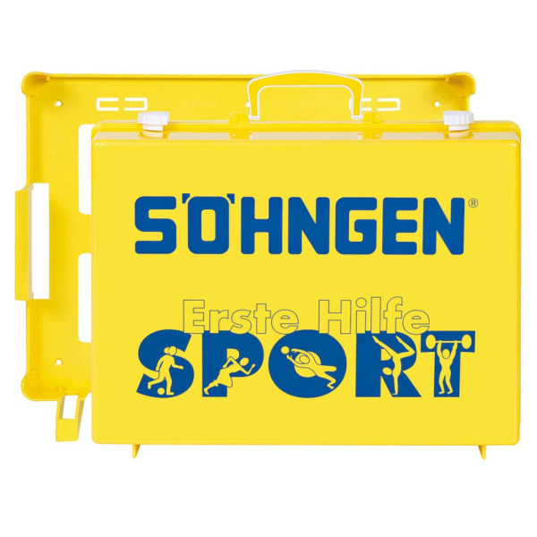 4250108813835 - Erste-Hilfe-Tasche MultiSPORT DIN 13157 + branchenbezogene Zusatzerweiterung gelb