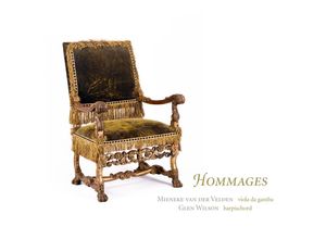 4250128511056 - Hommages-FranzMusik Für Gambe Und Cemba - Van der Velden Wilson (CD)