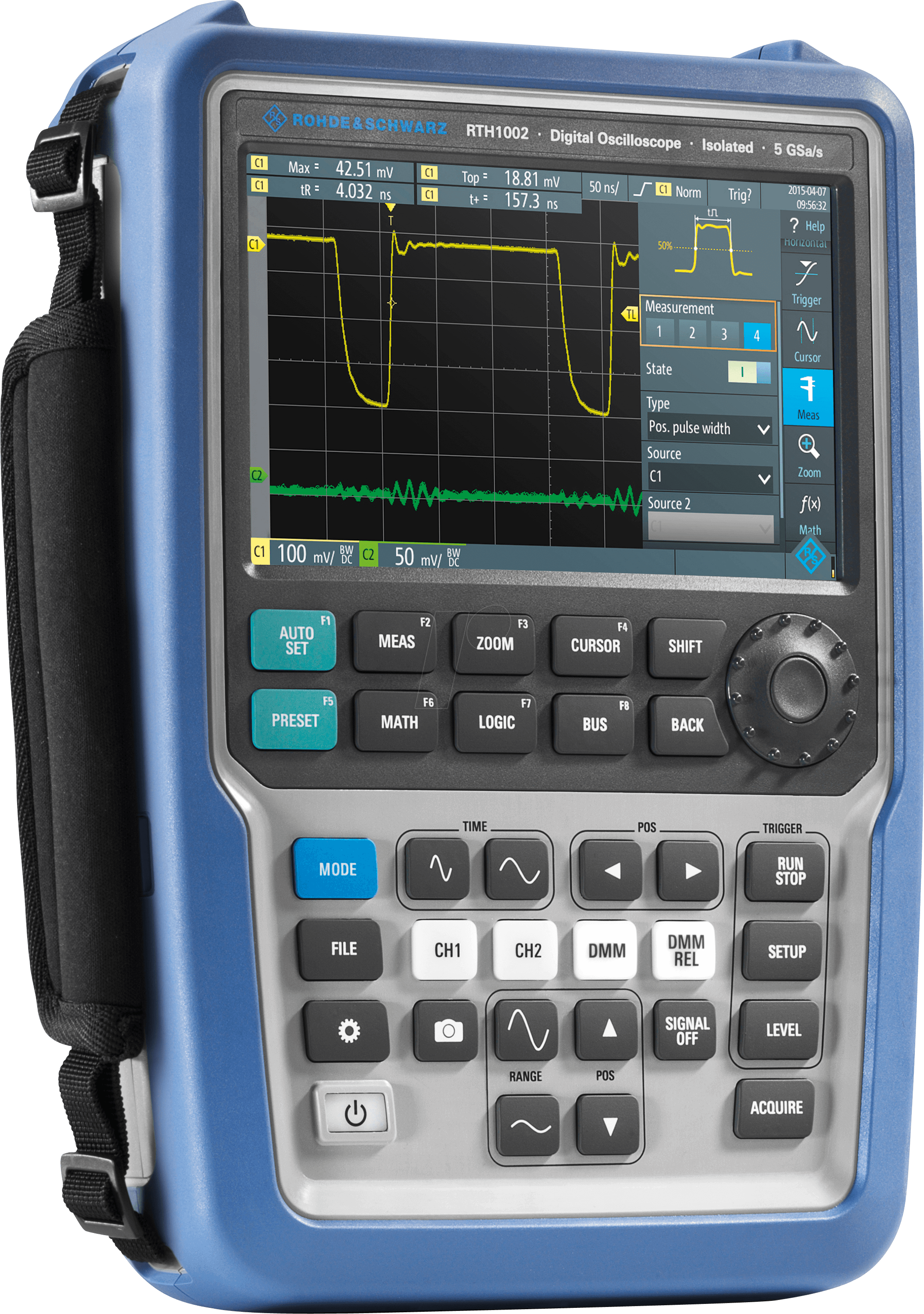 4250138104408 - RTH1014 Hand-Oszilloskop (Scope-Meter) 100 MHz 500 kpts 10 Bit 1 St