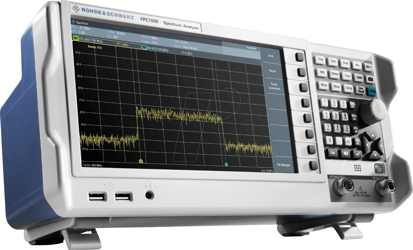 4250138107553 - FPC P2TG - Spektrumanalysator FPC 1500 5 kHz bis 2000 MHz TG-Funktion