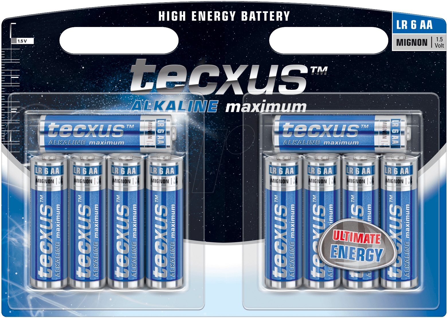 4250145110225 - AL 10XAA - Maximum Alkaline Batterie AA (Mignon) 10er-Pack 4250145110225 - AL 10XAA - Maximum Alkaline Batterie AA (Mignon) 10er-Pack